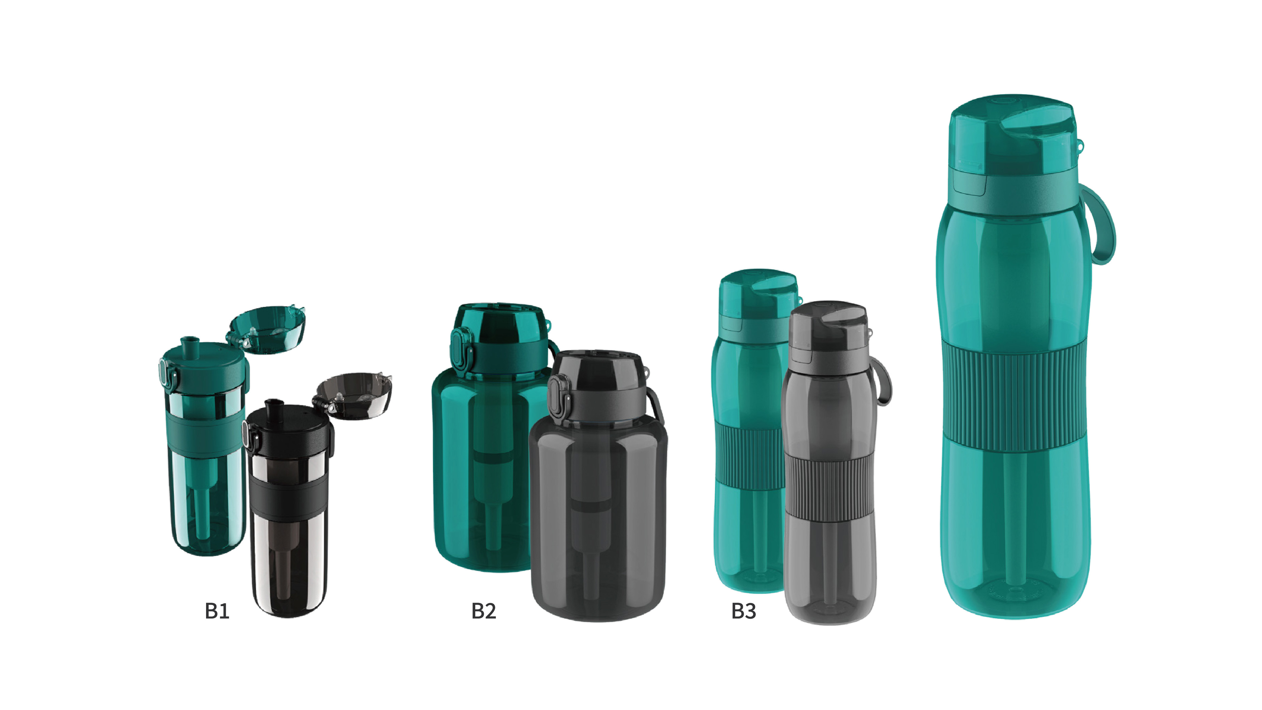 Portable Tritan Bottle Filter